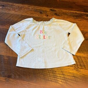 Gymboree Big Sister Top - size 6